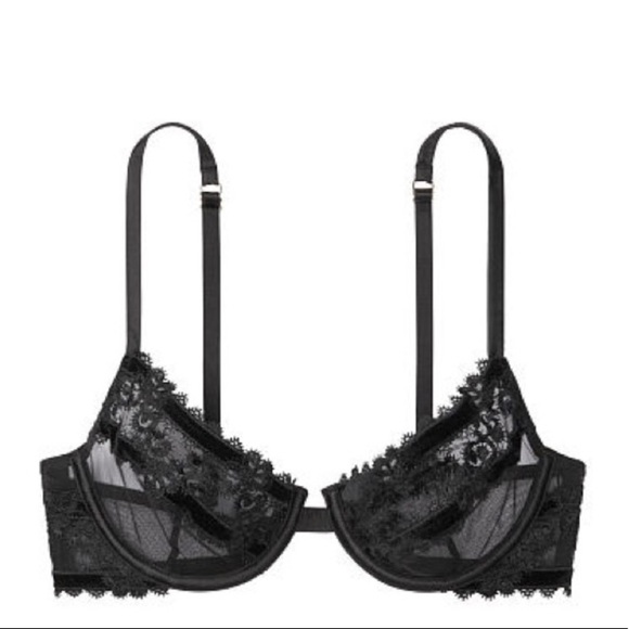 Victoria Secret Luxe lingerie Demi bra